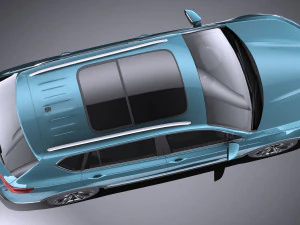 Seat Tarraco 2019 lowpoly 3D Model