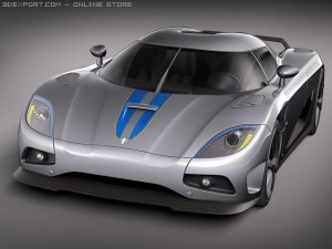 Koenigsegg Agera 2011 3D 모델