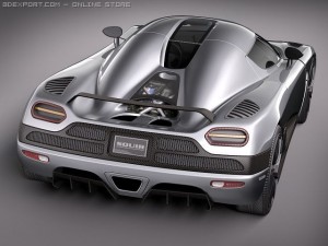 Koenigsegg Agera 2011 3D 모델
