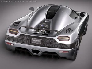 Koenigsegg Agera 2011 3D Model