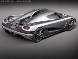 Koenigsegg Agera 2011 3D 모델