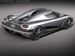 Koenigsegg Agera 2011 3D Model