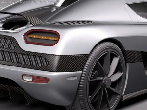 Koenigsegg Agera 2011 3D Model