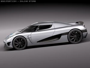 Koenigsegg Agera 2011 3D Model