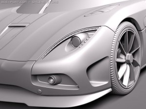 Koenigsegg Agera 2011 3D 모델