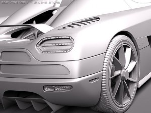 Koenigsegg Agera 2011 3D 모델