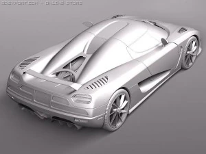 Koenigsegg Agera 2011 3D Model