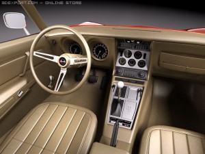 Chevrolet Corvette C3 1969 3D 모델