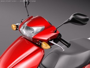 Honda Elite 2010 3D Модель