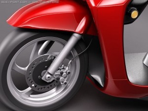 Honda Elite 2010 3D Модель