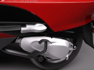 Honda Elite 2010 3D Модель