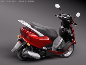 Honda Elite 2010 3D Модель