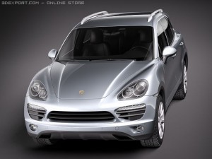 Porsche Cayenne 2011 Model 3D