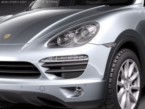 Porsche Cayenne 2011 Model 3D