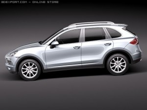 Porsche Cayenne 2011 Model 3D