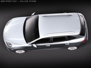 Porsche Cayenne 2011 Model 3D