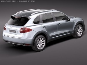 Porsche Cayenne 2011 Model 3D