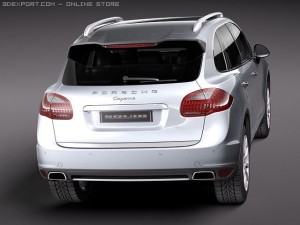 Porsche Cayenne 2011 Model 3D