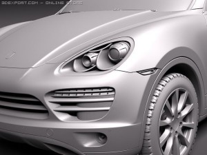Porsche Cayenne 2011 Model 3D