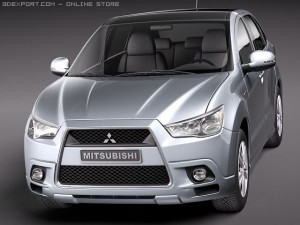 Mitsubishi Outlander Sport RVR ASX Modello 3D