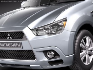 Mitsubishi Outlander Sport RVR ASX Modello 3D