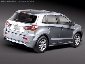 Mitsubishi Outlander Sport RVR ASX Modello 3D
