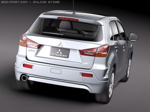 Mitsubishi Outlander Sport RVR ASX Modello 3D