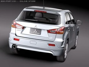 Mitsubishi Outlander Sport RVR ASX 3D Model