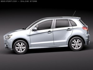 Mitsubishi Outlander Sport RVR ASX Modello 3D