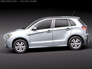 Mitsubishi Outlander Sport RVR ASX 3D Model