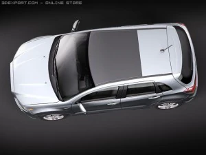 Mitsubishi Outlander Sport RVR ASX 3D Model