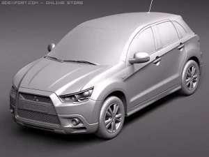 Mitsubishi Outlander Sport RVR ASX 3D Model