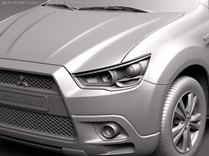 Mitsubishi Outlander Sport RVR ASX 3D Model