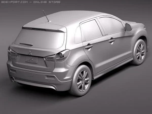 Mitsubishi Outlander Sport RVR ASX 3D Model