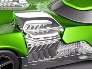 Hot Wheels Twin Mill Concept Car 3D Model