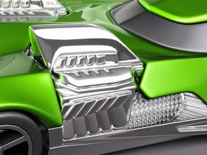 Hot Wheels Twin Mill Concept Car 3D Model