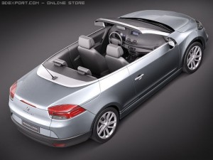 Renault Megane Coupe Cabriolet 2011 3Dモデル