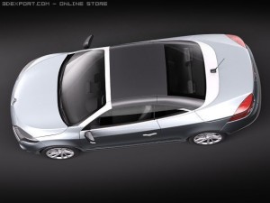 Renault Megane Coupe Cabriolet 2011 3Dモデル