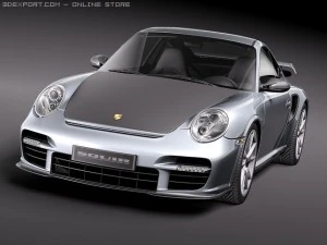 Porsche 911 GT2 RS 2011 3D Model