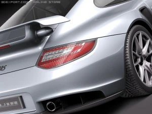 Porsche 911 GT2 RS 2011 3D Model