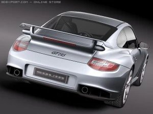 Porsche 911 GT2 RS 2011 3D Model