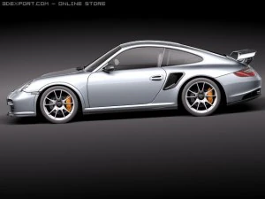 Porsche 911 GT2 RS 2011 3D Model