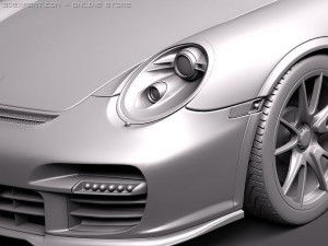 Porsche 911 GT2 RS 2011 3D मॉडल