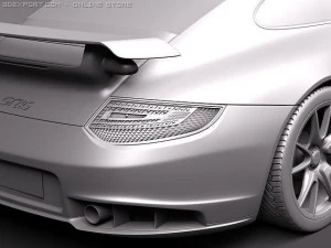 Porsche 911 GT2 RS 2011 3D Model