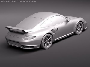 Porsche 911 GT2 RS 2011 3D मॉडल