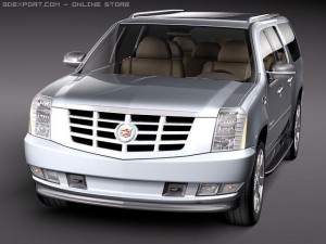 Cadillac Escalade ESV 2010 3Dモデル