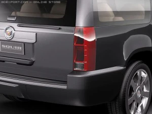 Cadillac Escalade ESV 2010 3D Model