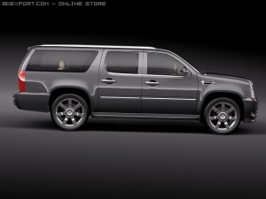 Cadillac Escalade ESV 2010 3Dモデル