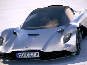 Aston Martin Valhalla 2020 3D Model