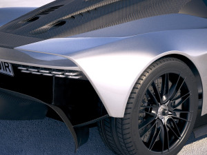 Aston Martin Valhalla 2020 3D Model